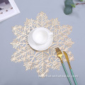 Snow shape coffe mat